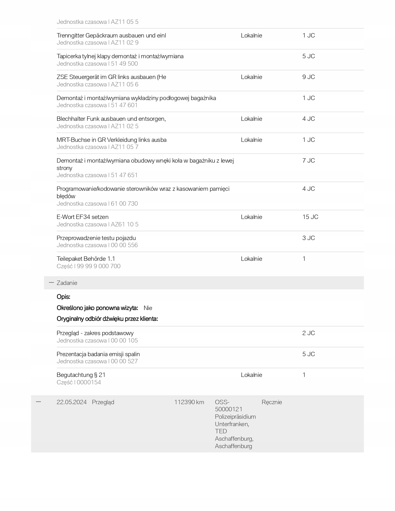 Raport przykładowy 1